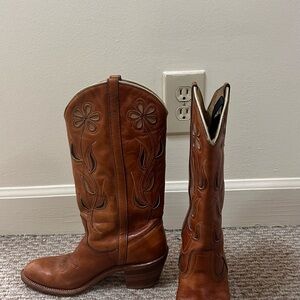 Brown Western Cowboy Boots